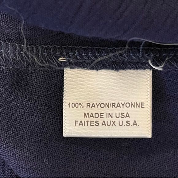 MISA Los Angeles Marcella Navy Tassel Skirt - Picture 6 of 7